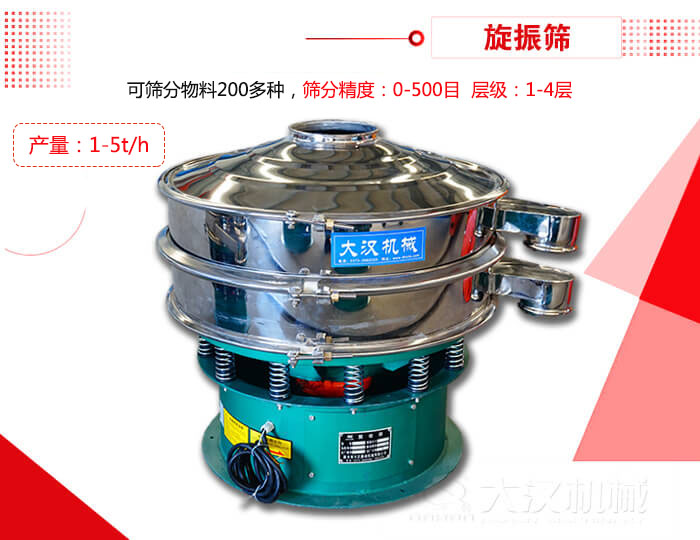 旋振篩可以特殊定制有：材質(zhì)方面包括：碳鋼，不銹鋼，全不銹鋼層級(jí)方面包括：?jiǎn)螌樱p層，三層，四層等